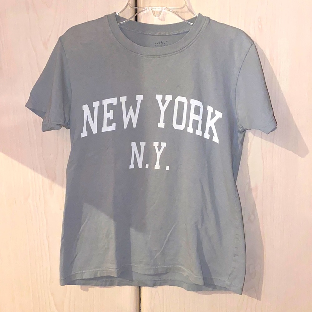 Brandy Melville, John Galt  graphic New York top